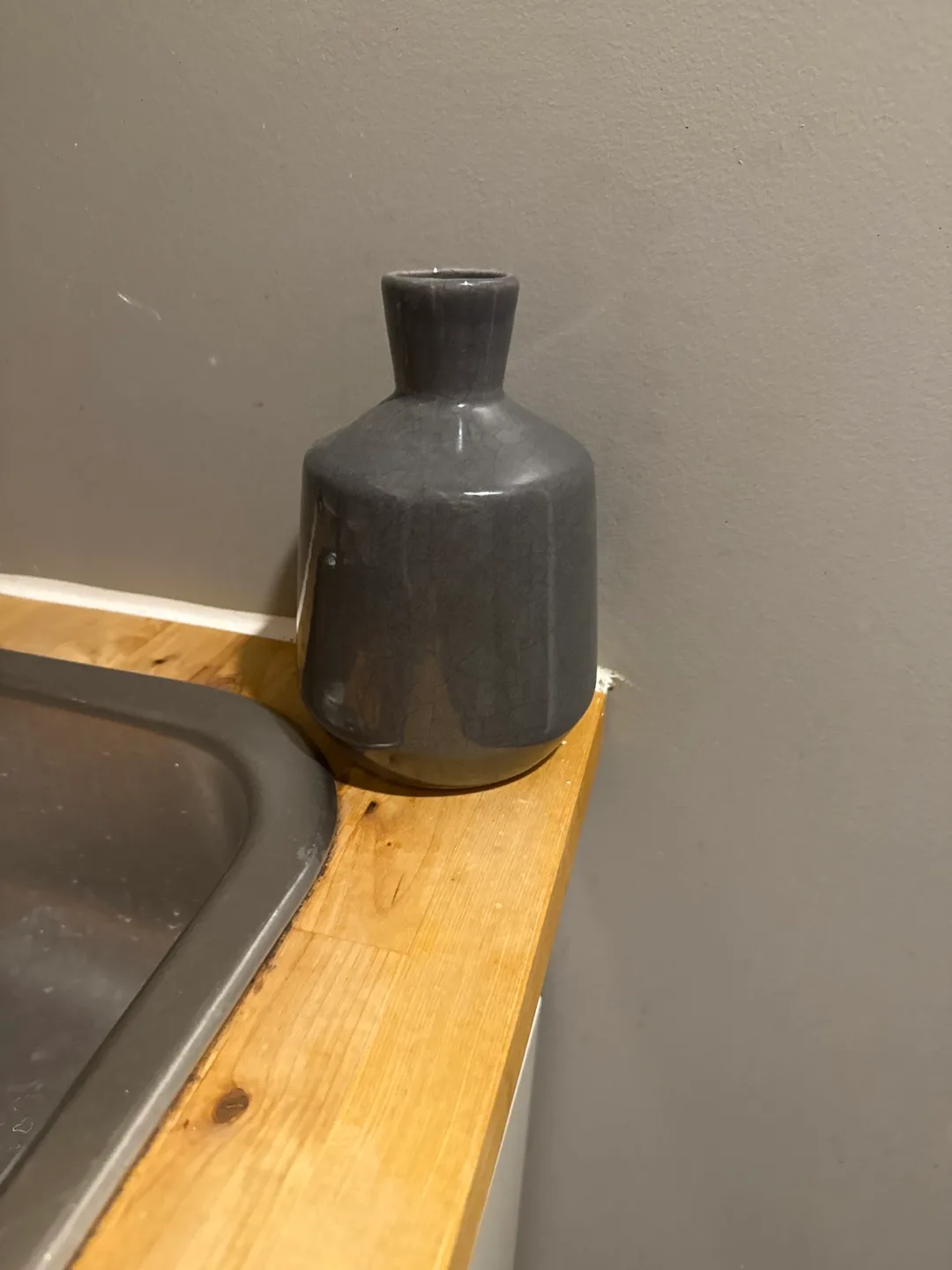 Grey Ceramic Vase