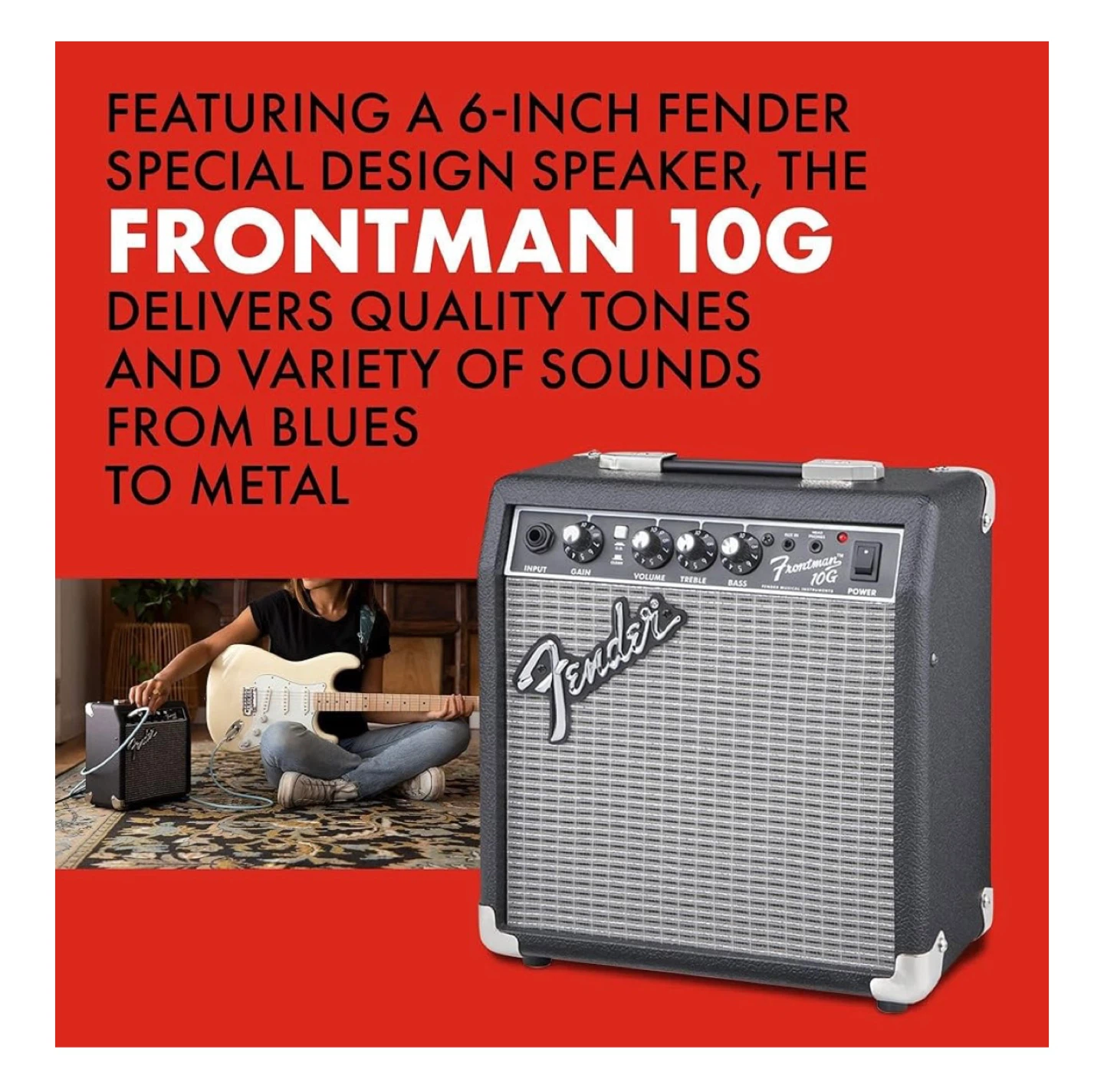 Fender Frontman 10G Guitar Amplifier - 10 Watts - photo 3