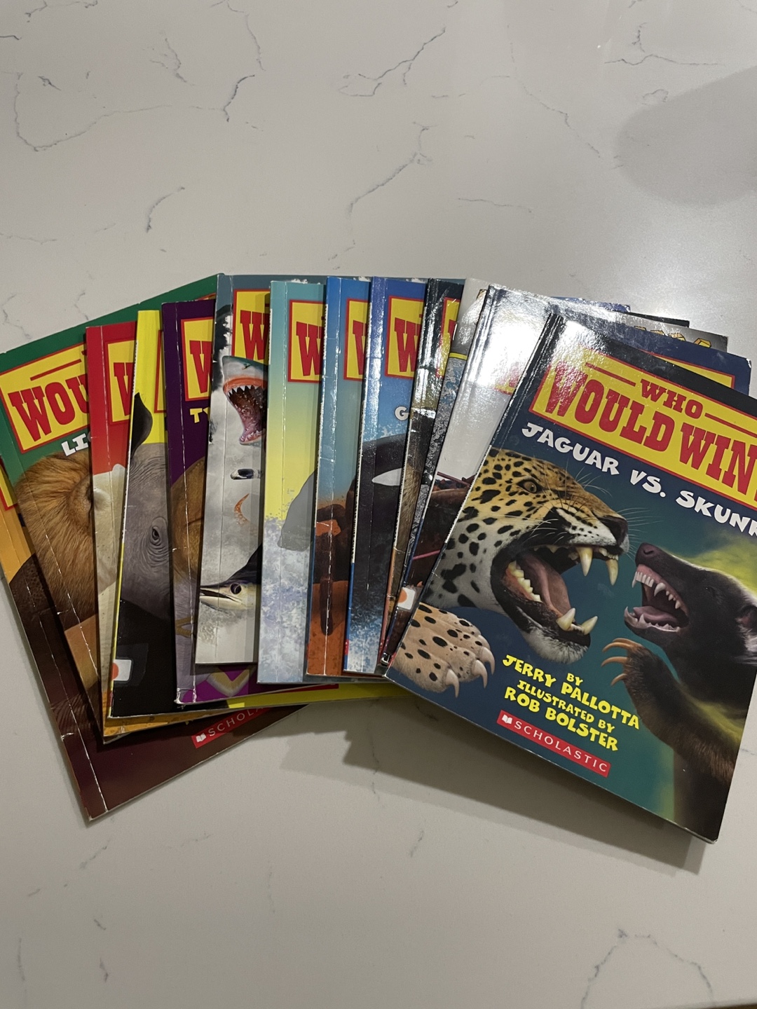 Who Would Win? Book Series by Jerry Pallotta