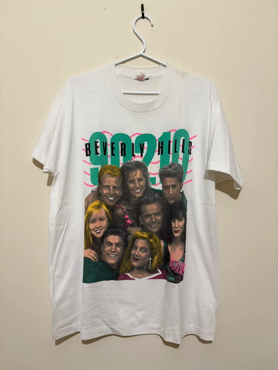 Vintage Novel Teez Beverly Hills 90210 T-Shirt - Large thumbnail