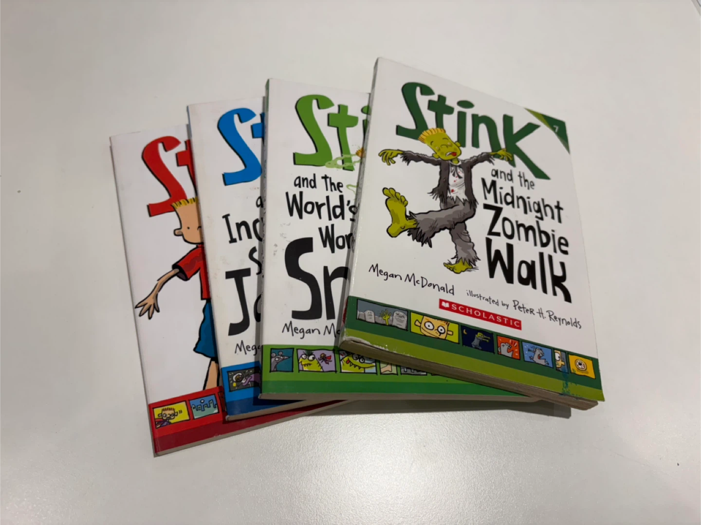 “Stink” series by Megan McDonald