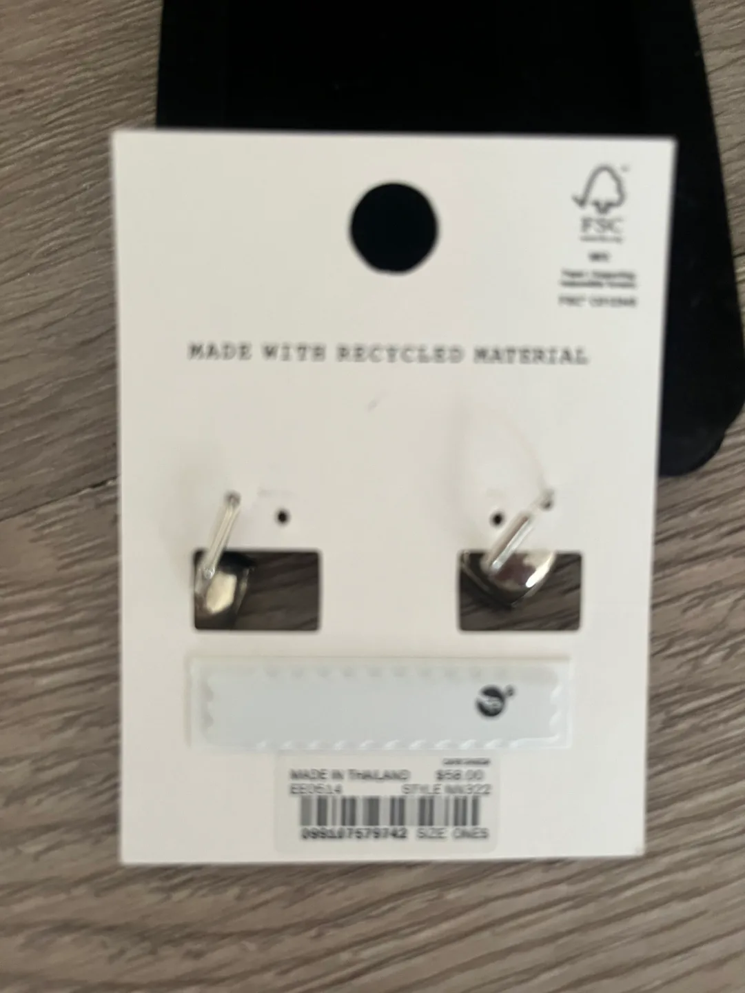 Madewell Demi-Fine Sterling Silver Earrings - New image indicator(2)