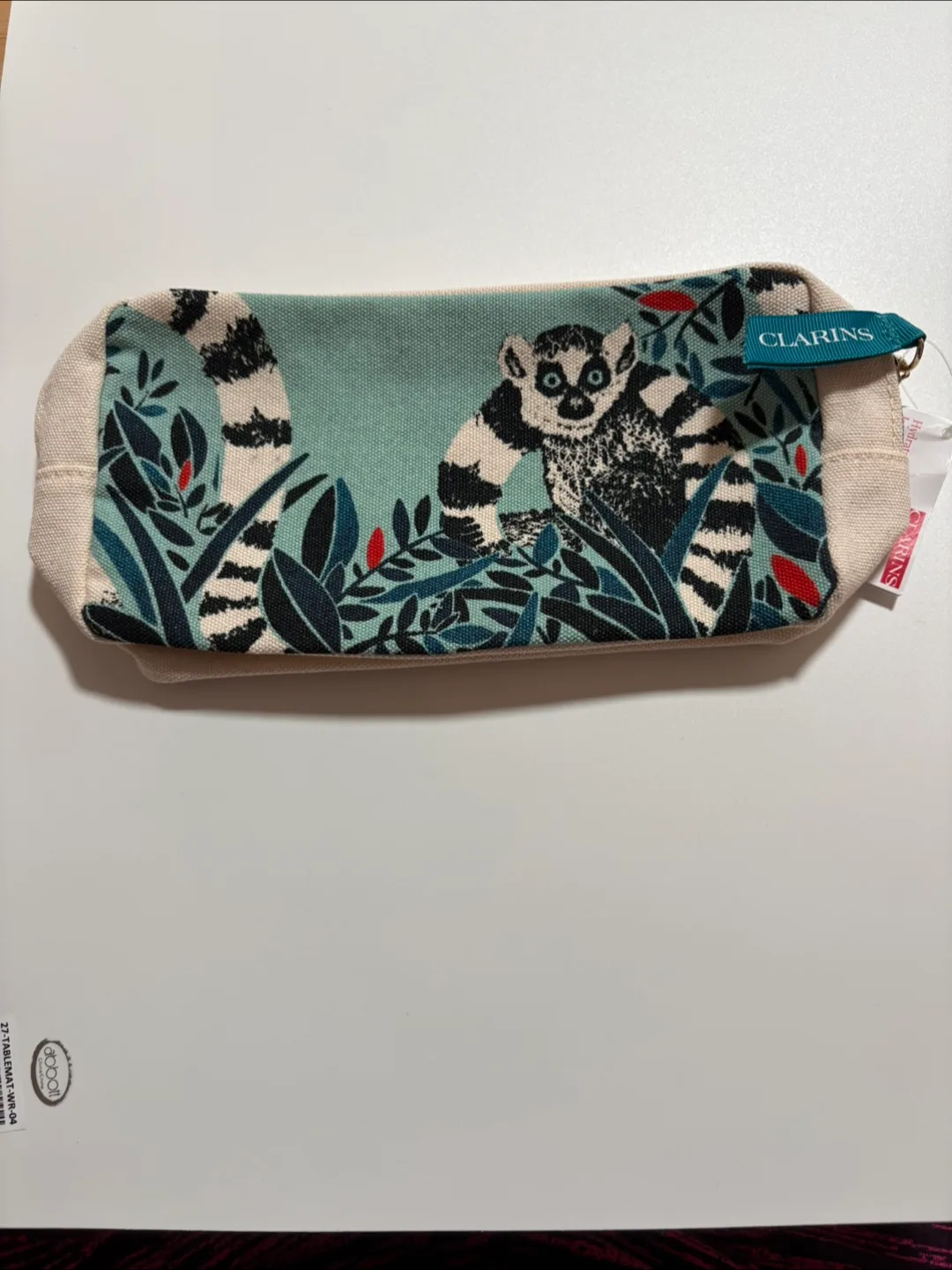 The ring-tailed lemur small zippered case thumbnail