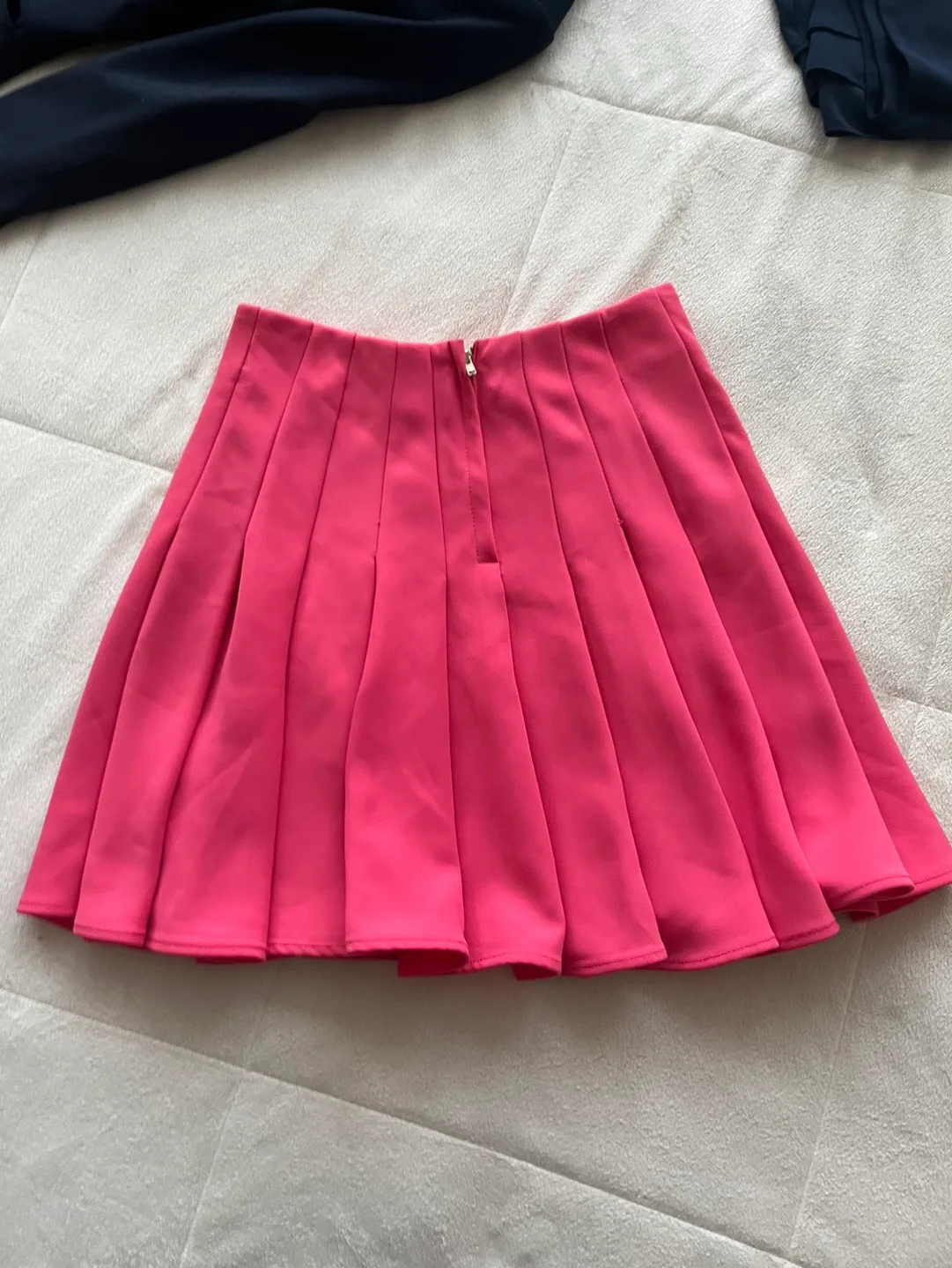 Pink Pleated Skirt, Size Small image indicator(4)