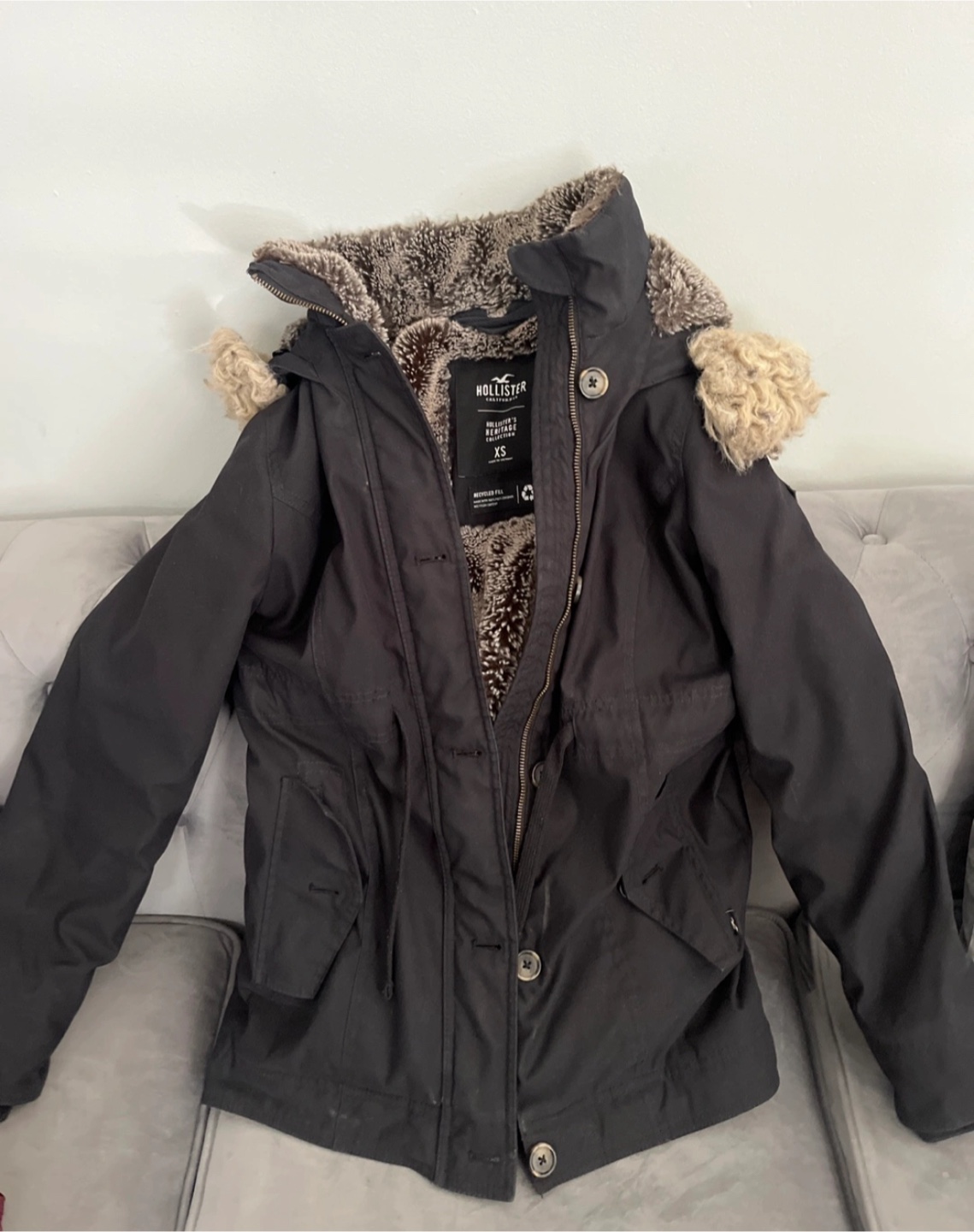 Hollister Heritage Collection Winter Coat