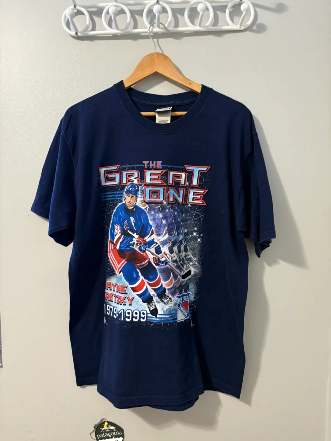 Vintage Pro Player Wayne Gretzky T-Shirt - Size L thumbnail