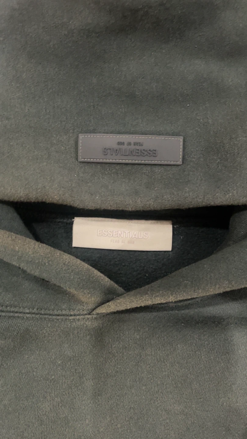 Essentials Fear of God Hoodie black - photo 3