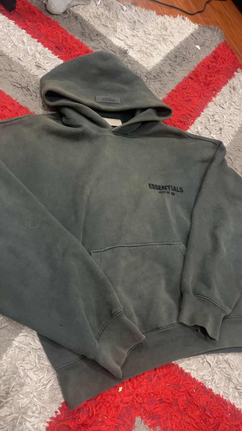 Essentials Fear of God Hoodie black - photo 2