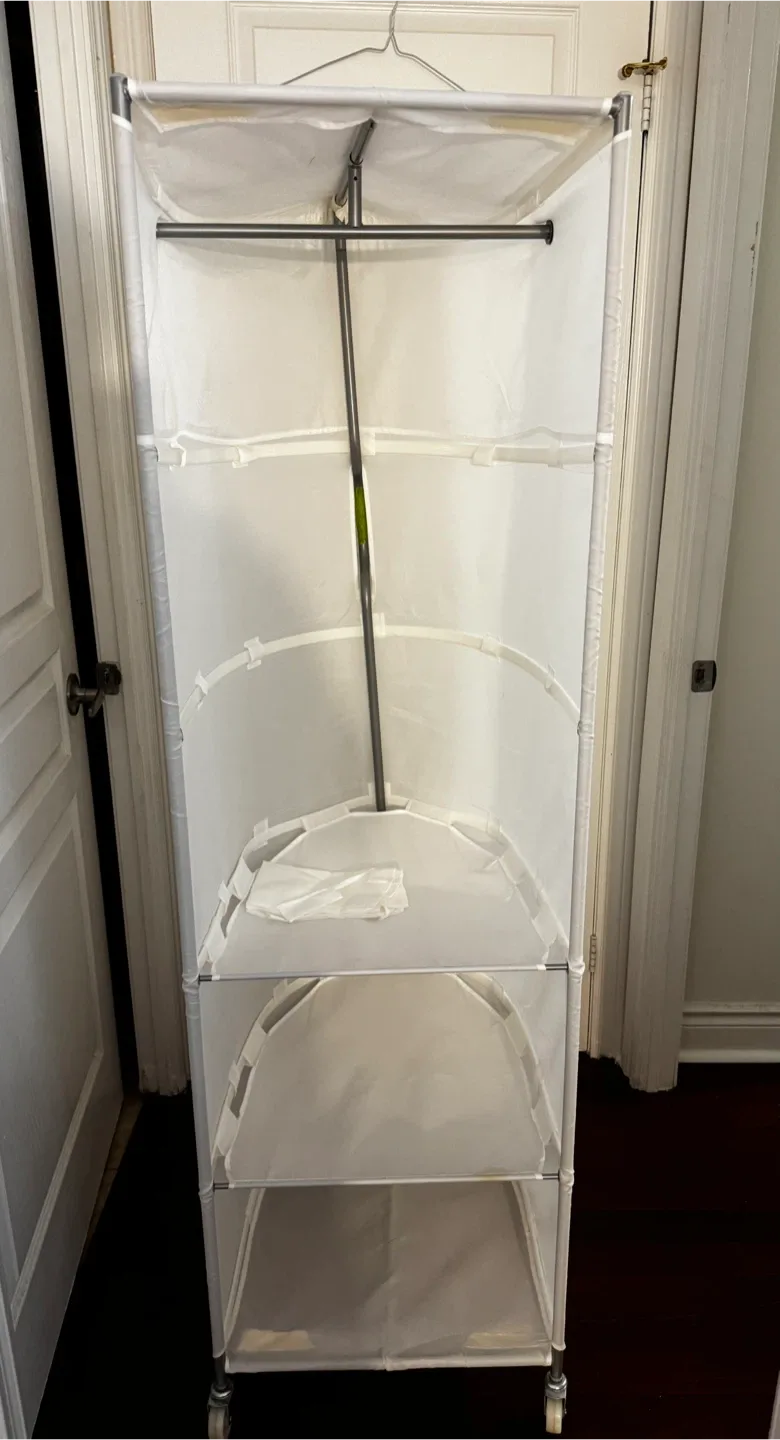 Portable Closet Organizer with Shelves thumbnail