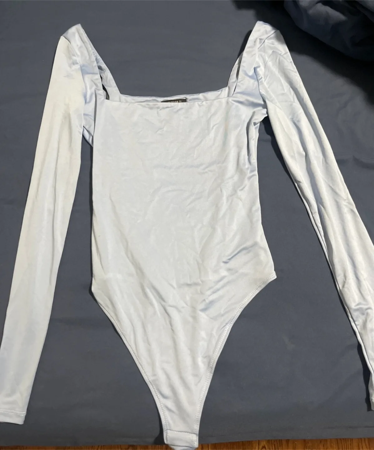 Forever 21 Blue Bodysuit - Size Small thumbnail