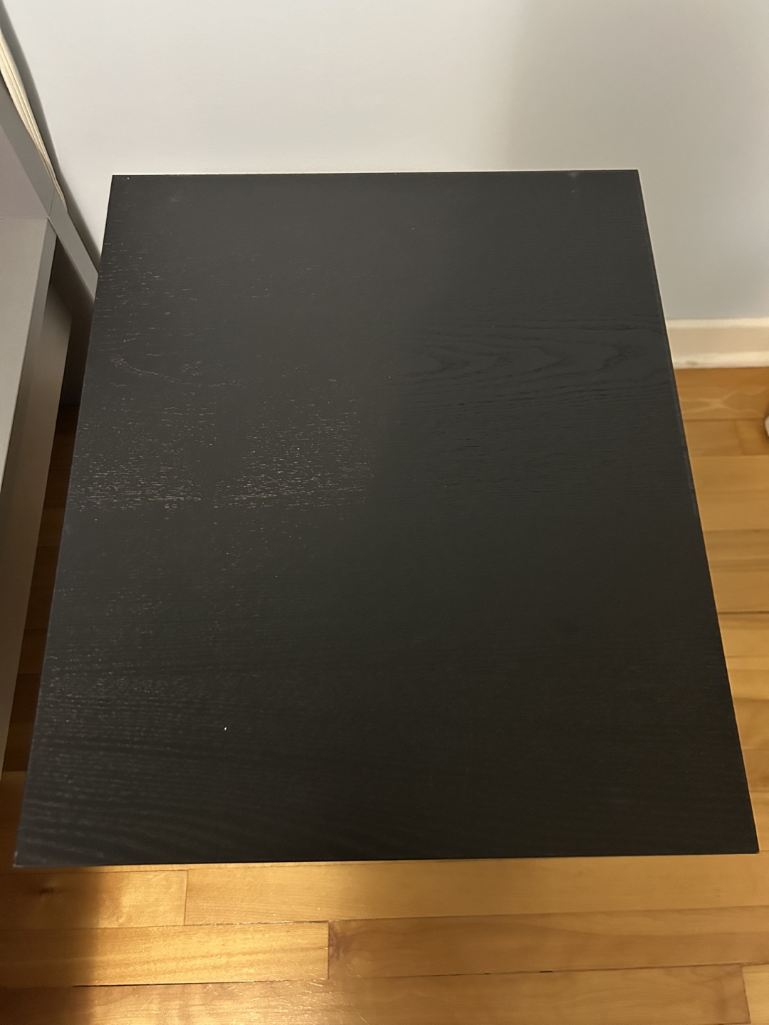 Black 2-Drawer Nightstand - photo 2