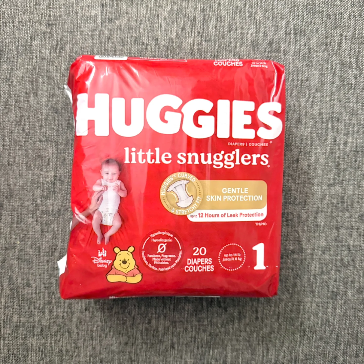 New Huggies Snugglers size 1 pack of 20 thumbnail