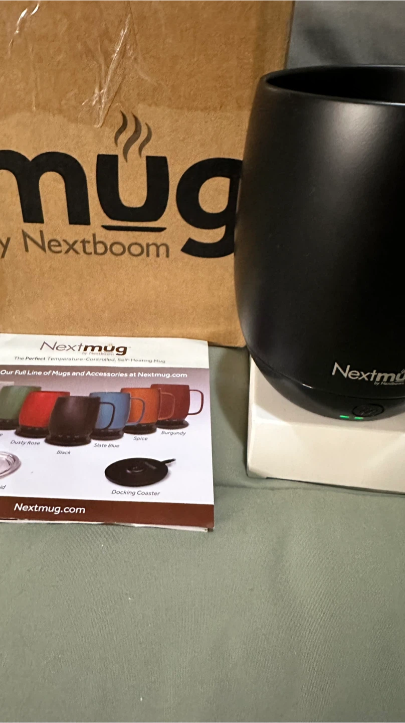 Nextmug Temperature-Controlled Self-Heating Mug - Black - photo 3