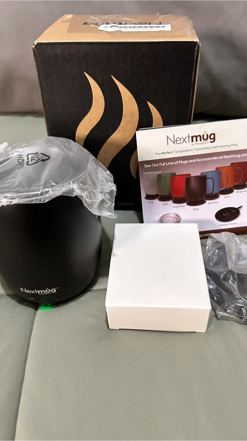 Nextmug Temperature-Controlled Self-Heating Mug - Black - photo 4