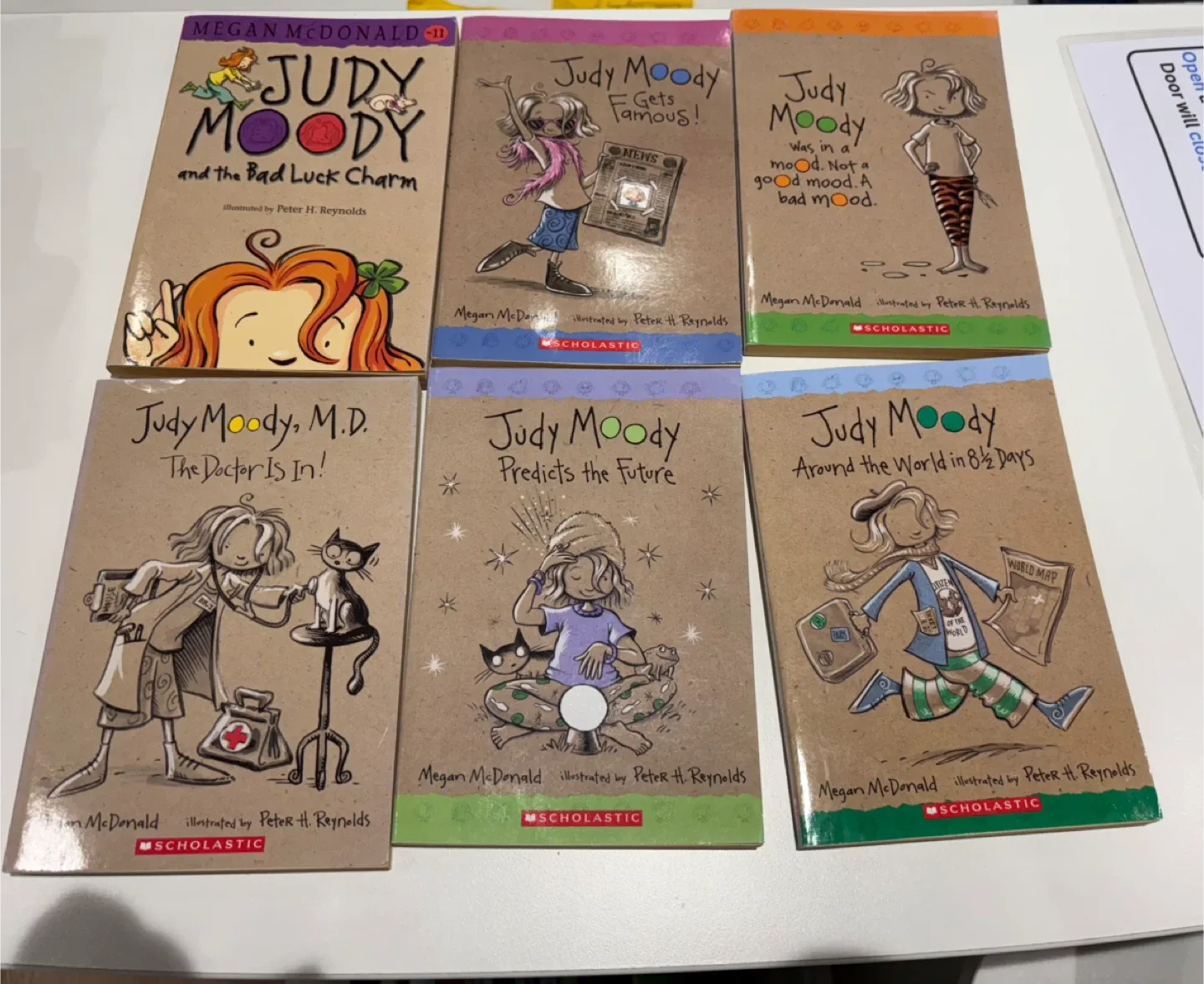 Judy Moody books by Megan McDonald thumbnail