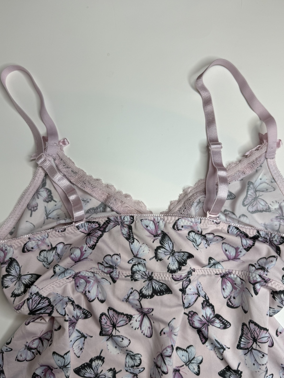 Pink Butterfly Cami - Size S - photo 5