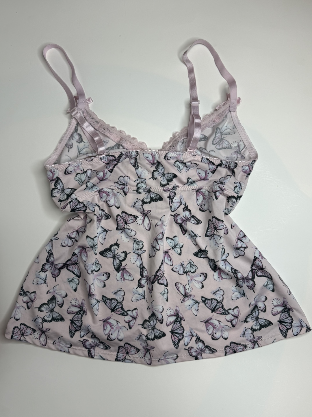 Pink Butterfly Cami - Size S - photo 4