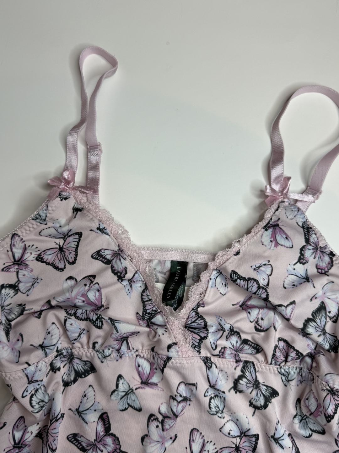 Pink Butterfly Cami - Size S - photo 2