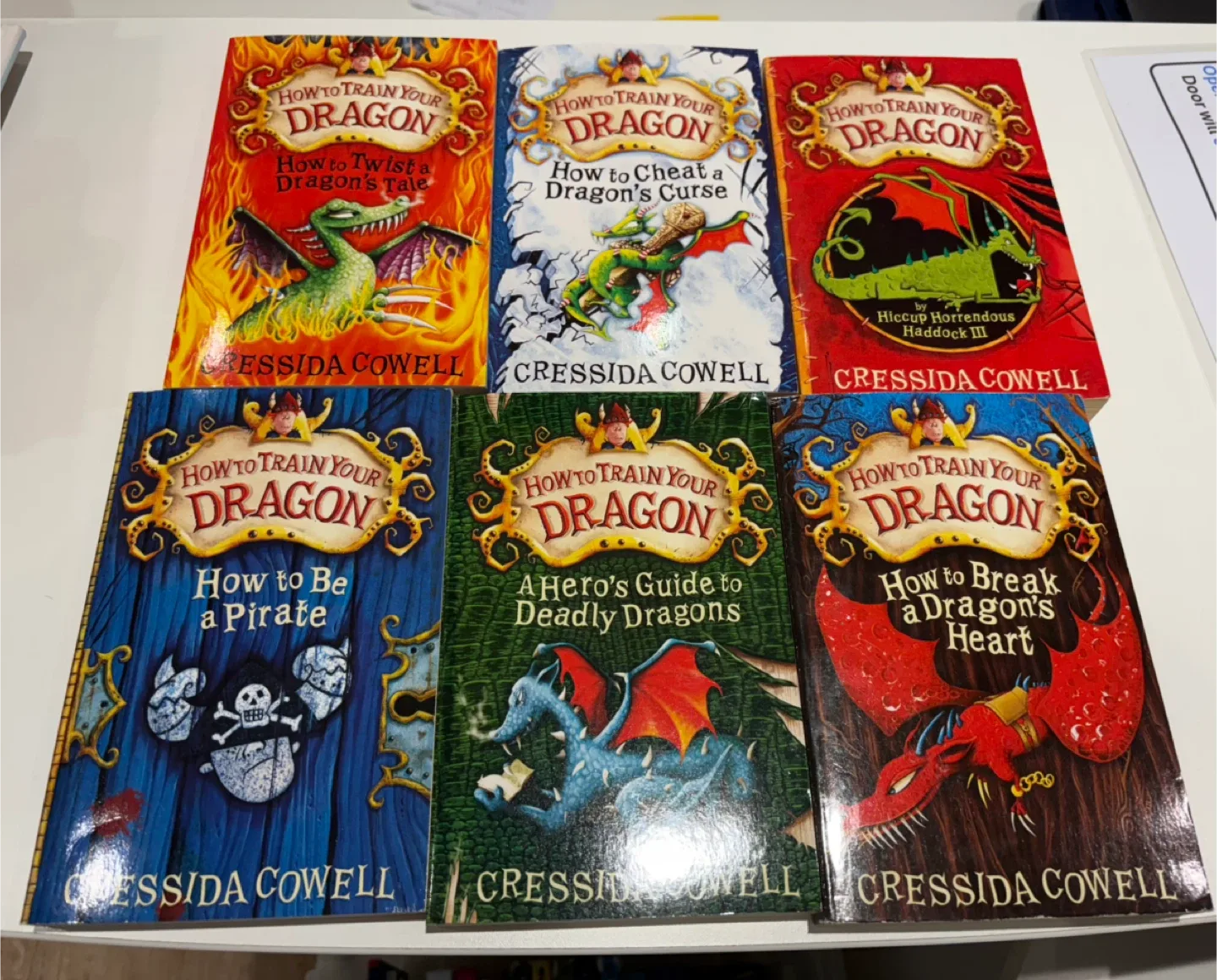 How to Train Your Dragon series by Cressida Cowell thumbnail