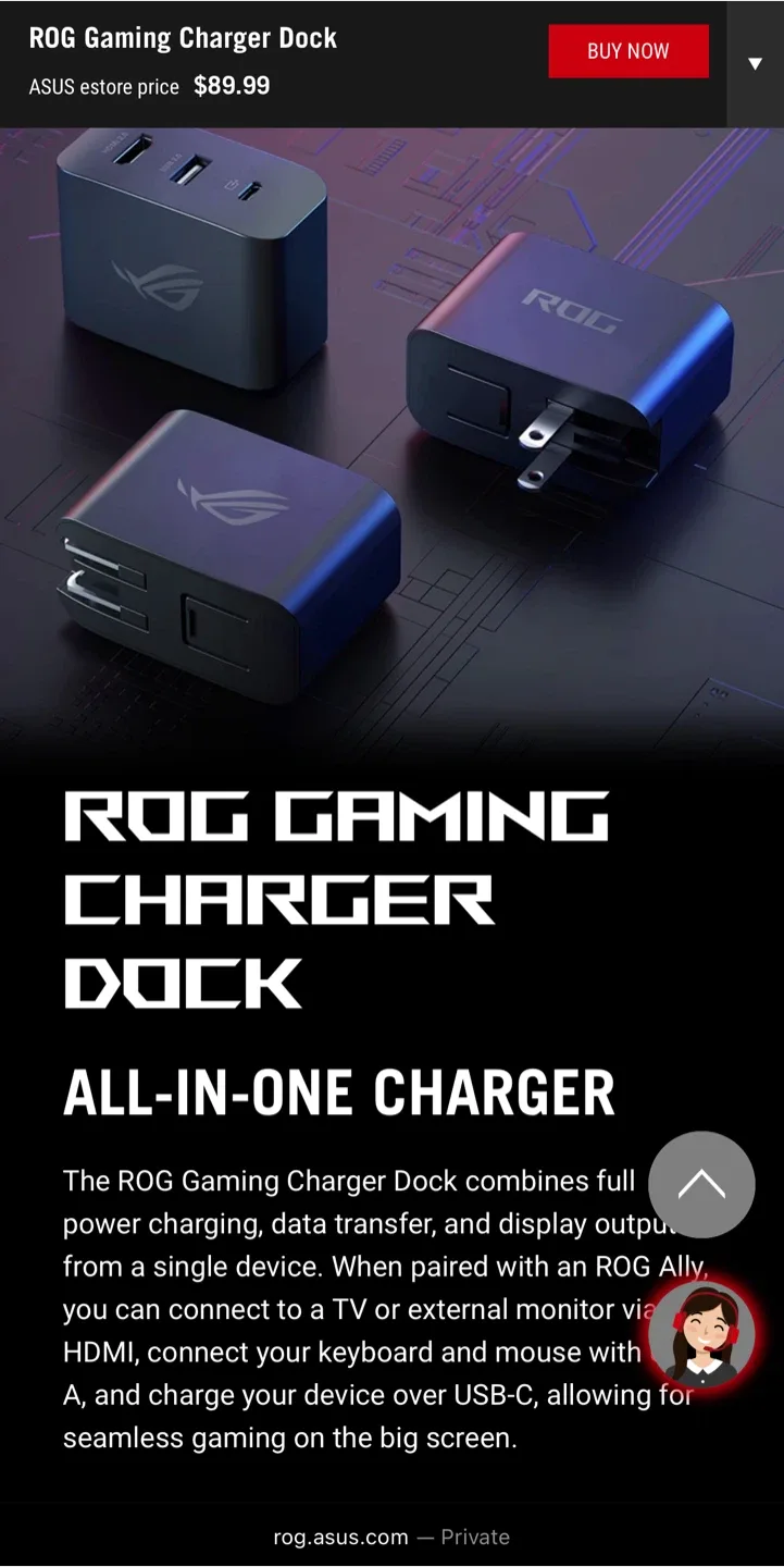 ASUS ROG Ally Handheld with 2TB SSD + Complete Accessories image indicator(3)