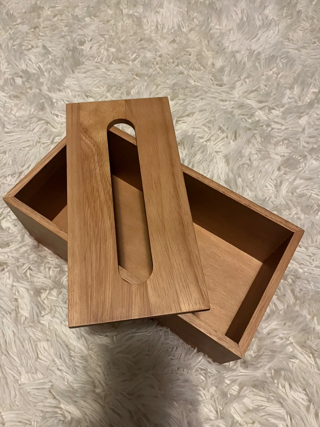 Wooden Tissue Box Cover thumbnail