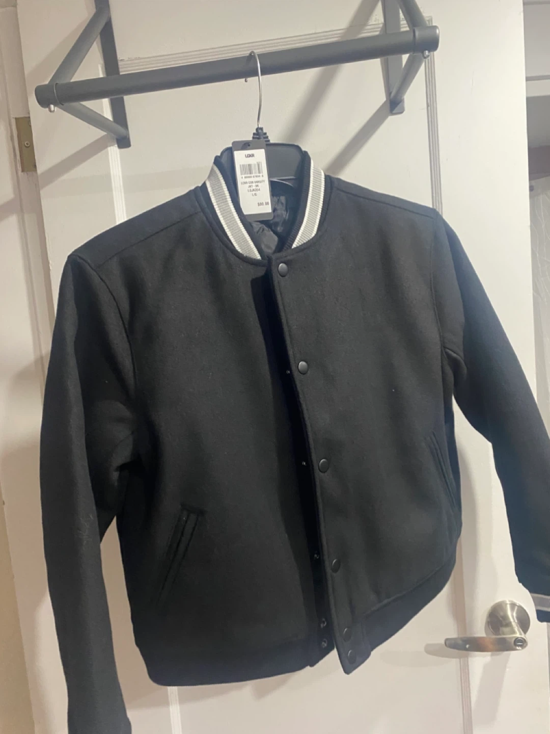 LCKR GSB Varsity Jacket - Black, Size L/G - photo 2