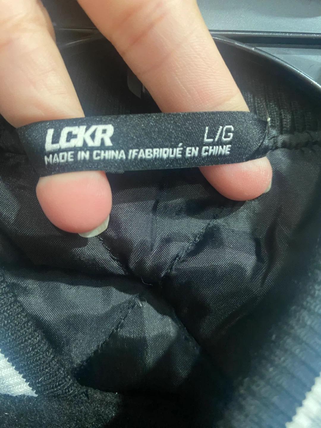 LCKR GSB Varsity Jacket - Black, Size L/G - photo 3