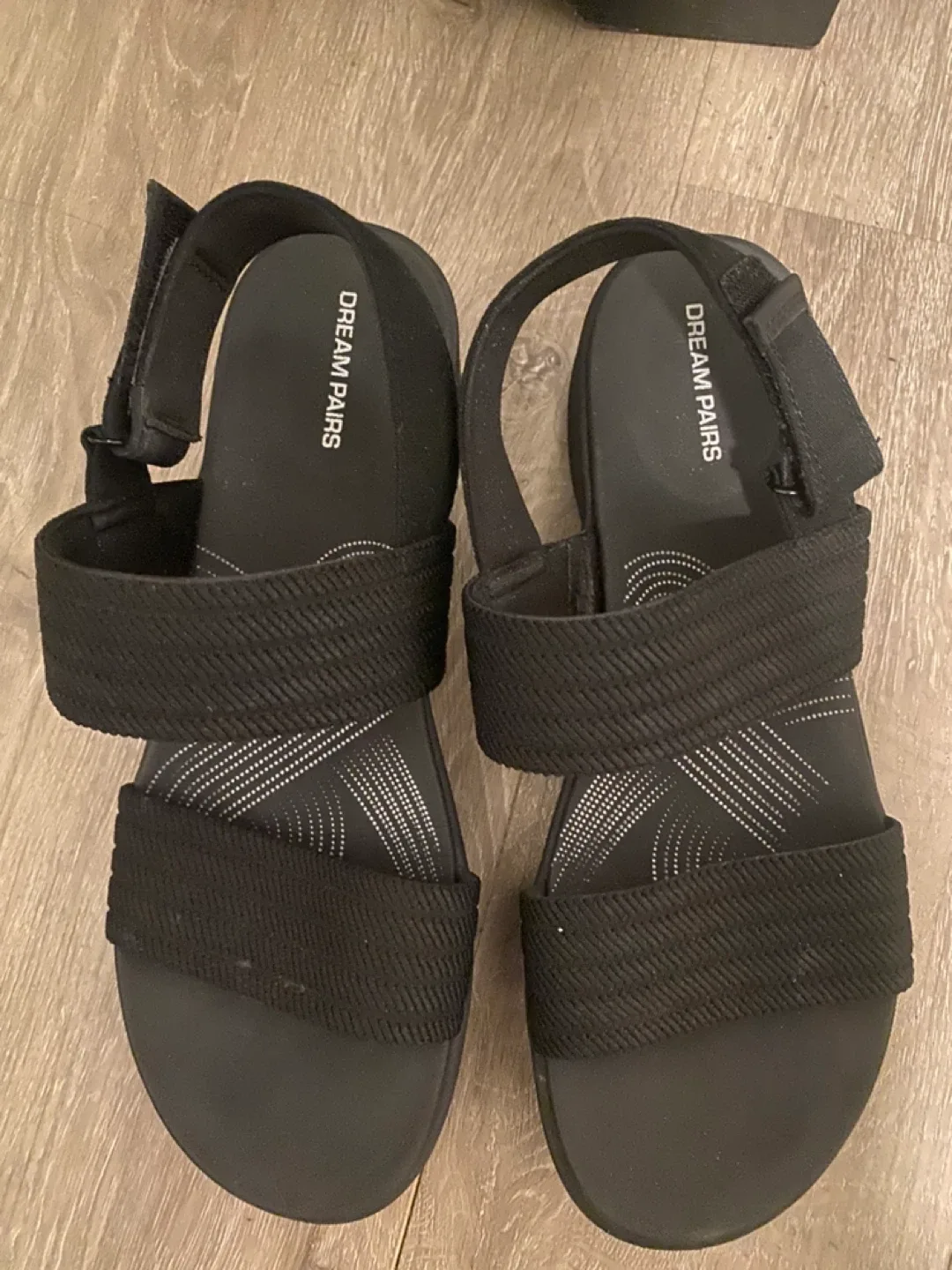 Dream Pairs Black Sandals thumbnail