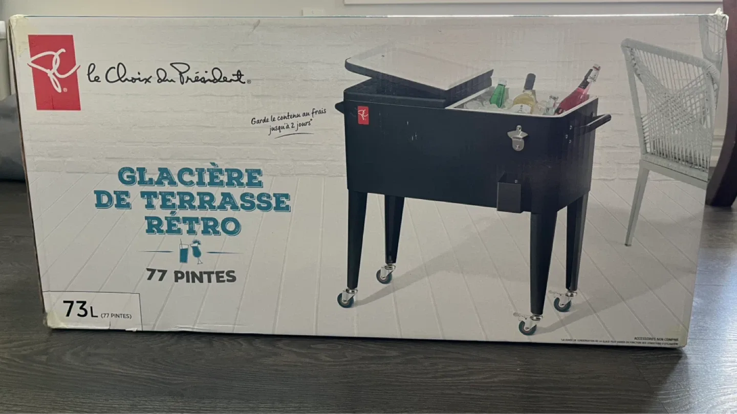 President's Choice 77-Quart Retro Patio Cooler thumbnail