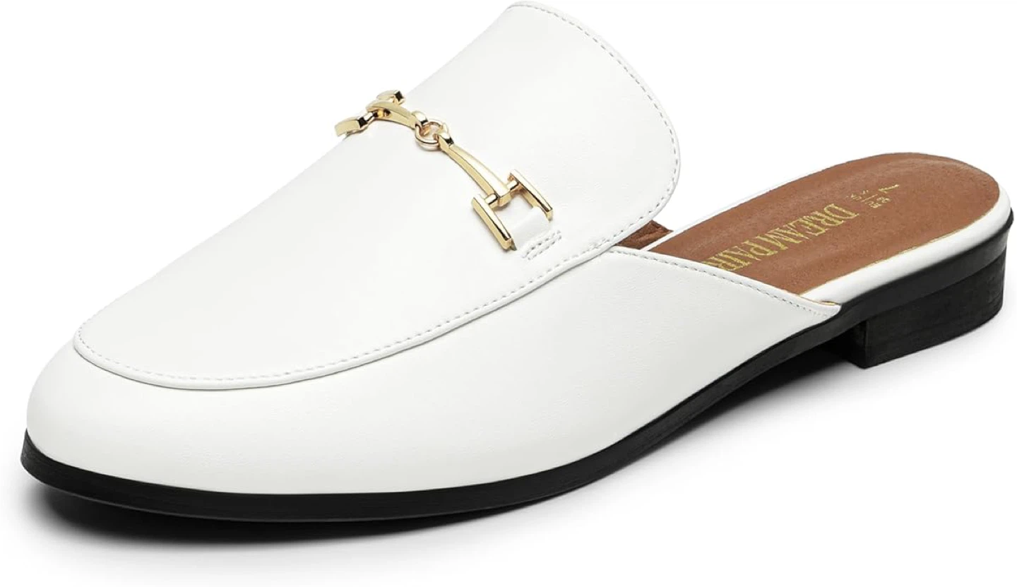NEW Dream Pairs Women's Comfortable Buckle Mules Slip on Slides - photo 3