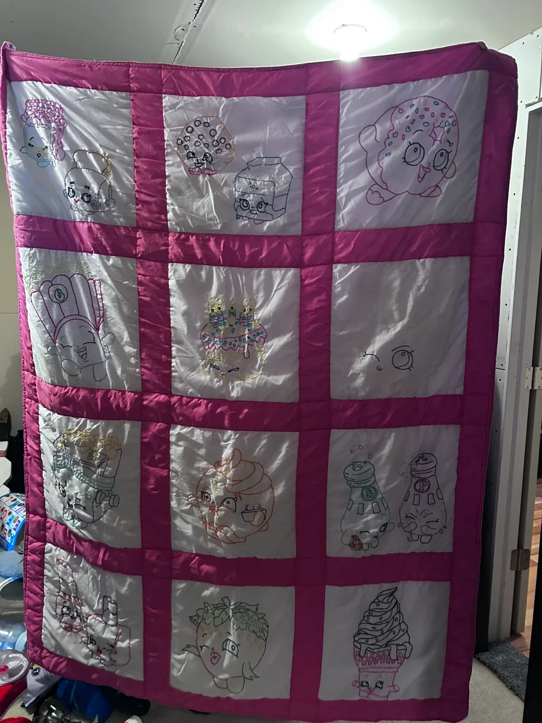 Shopkin homemade blanket thumbnail