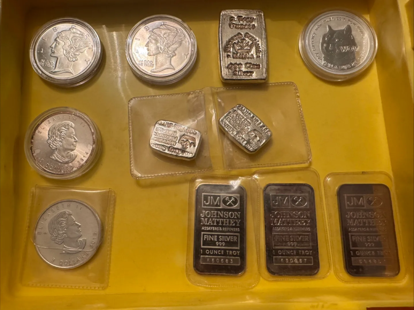 Johnson Matthey 1oz Silver Bars & Coins thumbnail
