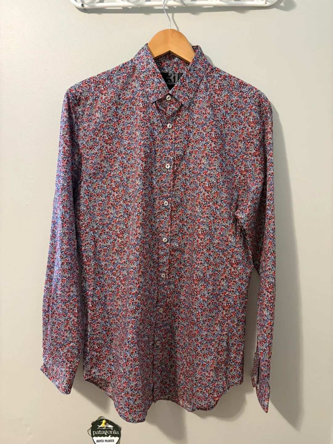 LE 31 Floral Shirt - Exclusive Simons - Liberty Fabrics thumbnail