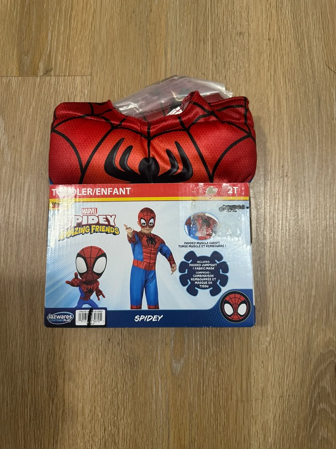 Marvel Spidey and His Amazing Friends Spidey Toddler Costume thumbnail