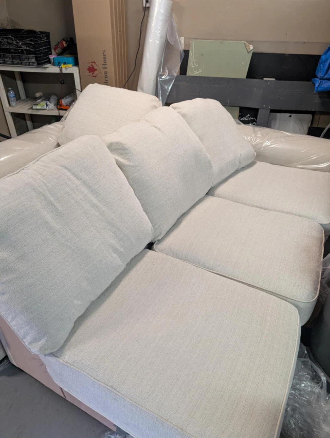 Sectional Sofa - Light Beige - photo 3