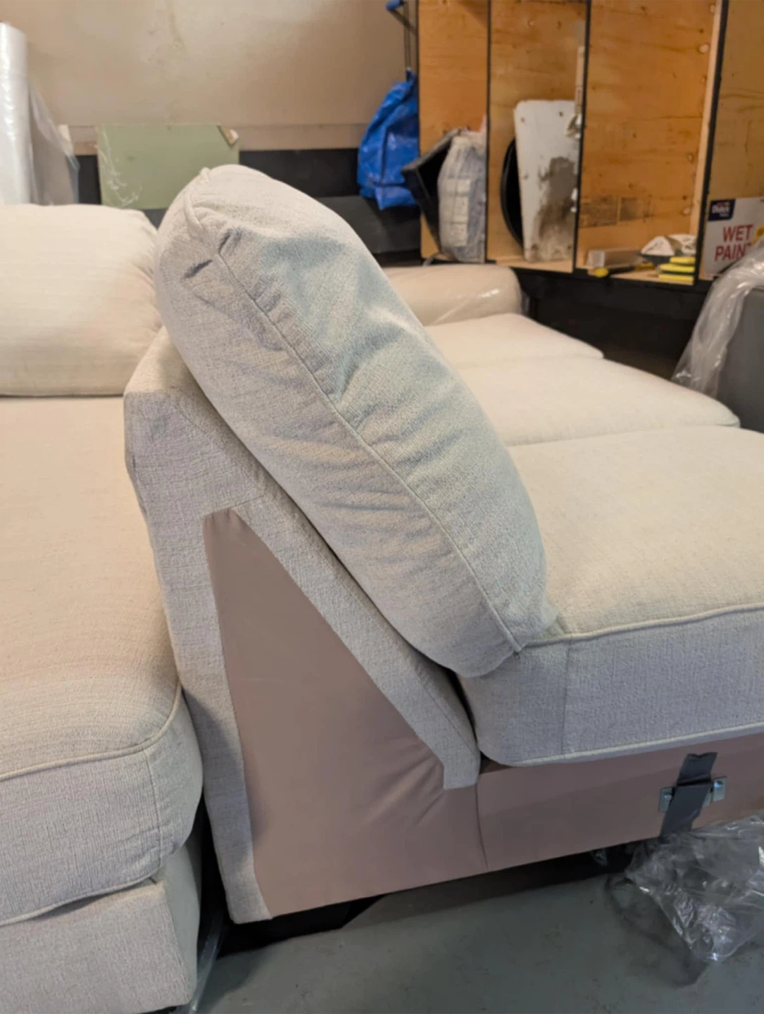 Sectional Sofa - Light Beige - photo 5