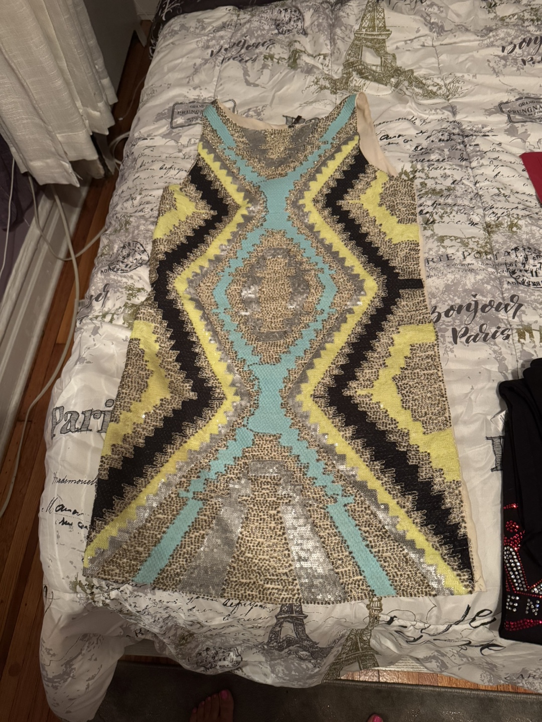 Sequin Mini Dress