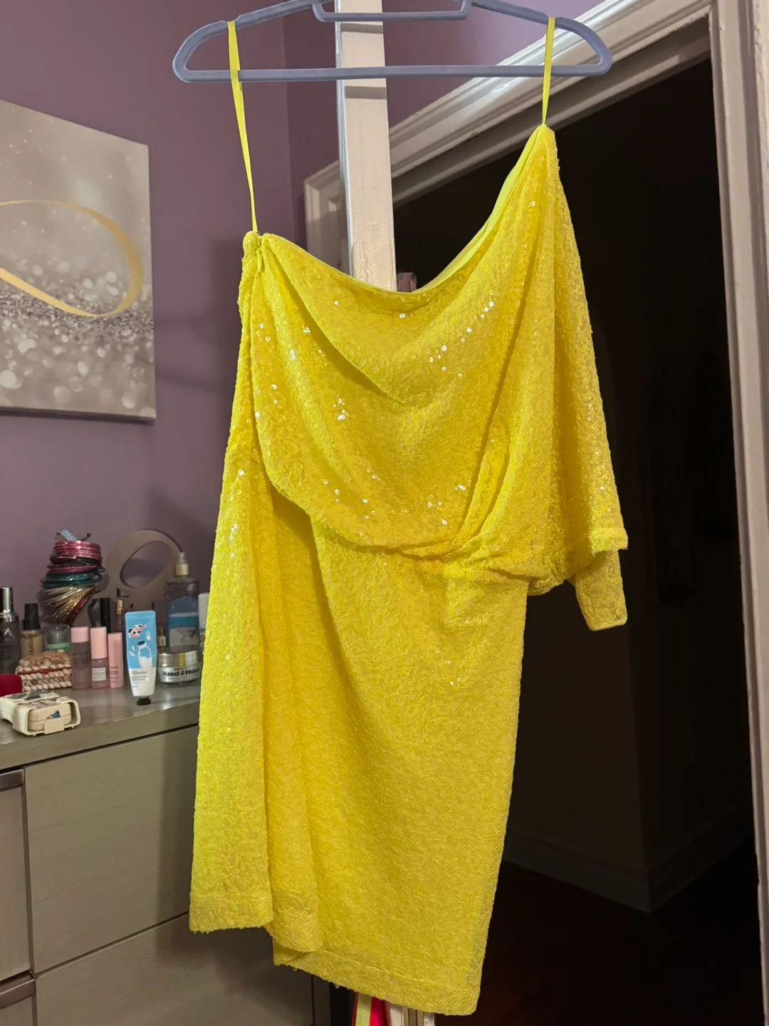 Gabrielle Union Yellow Dress Size S thumbnail