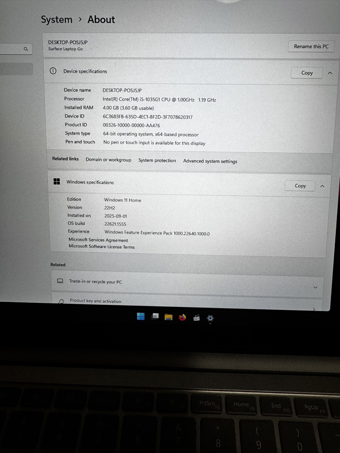 Microsoft Surface Laptop Go - photo 4