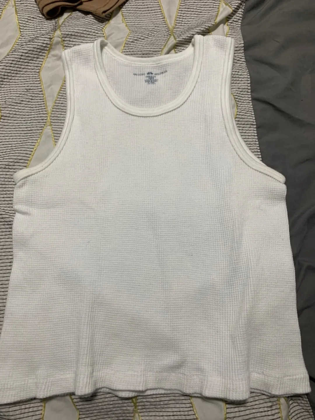 Brandy Melville White Tank Top thumbnail