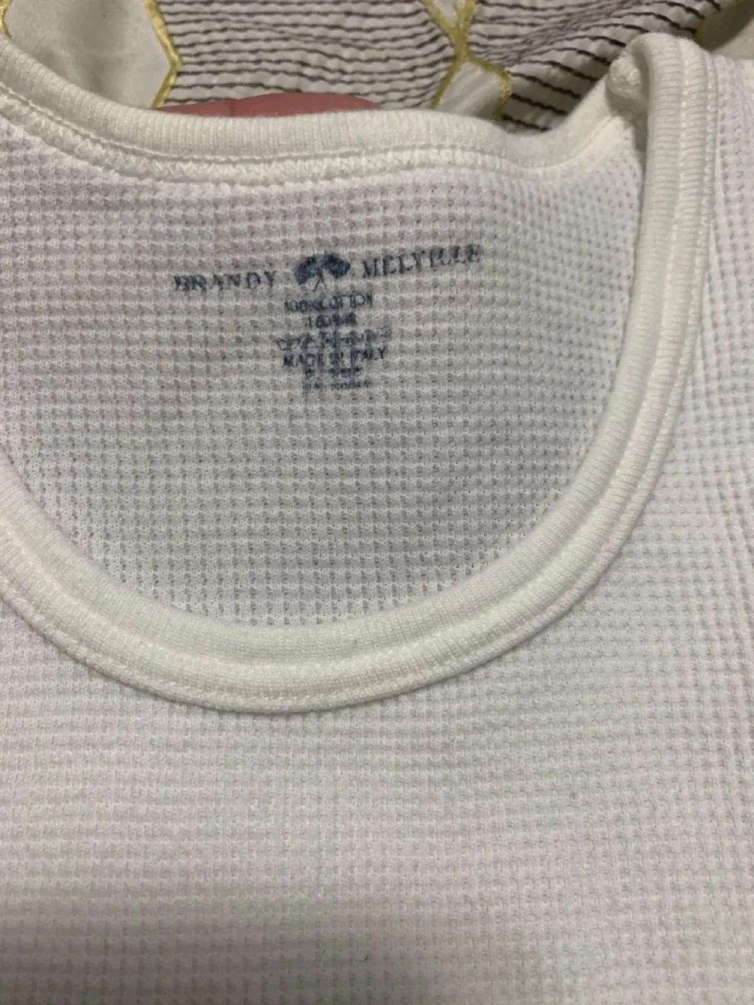 Brandy Melville White Tank Top image indicator(2)