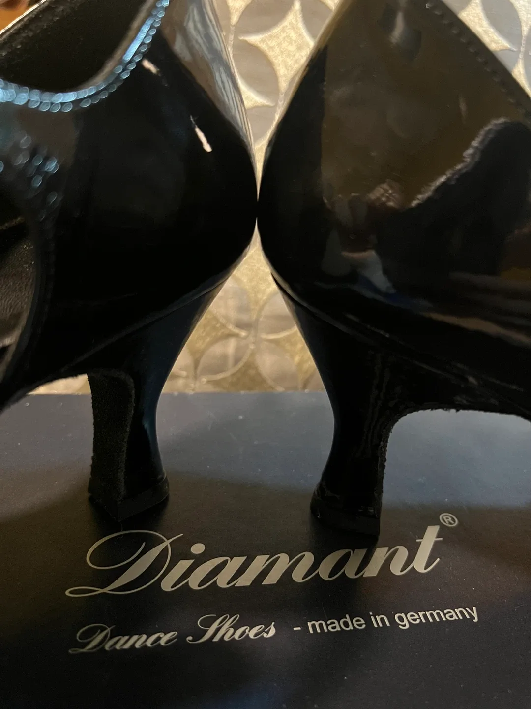 Diamant Patent Latin/Ballroom Dance shoes -US 9 thumbnail