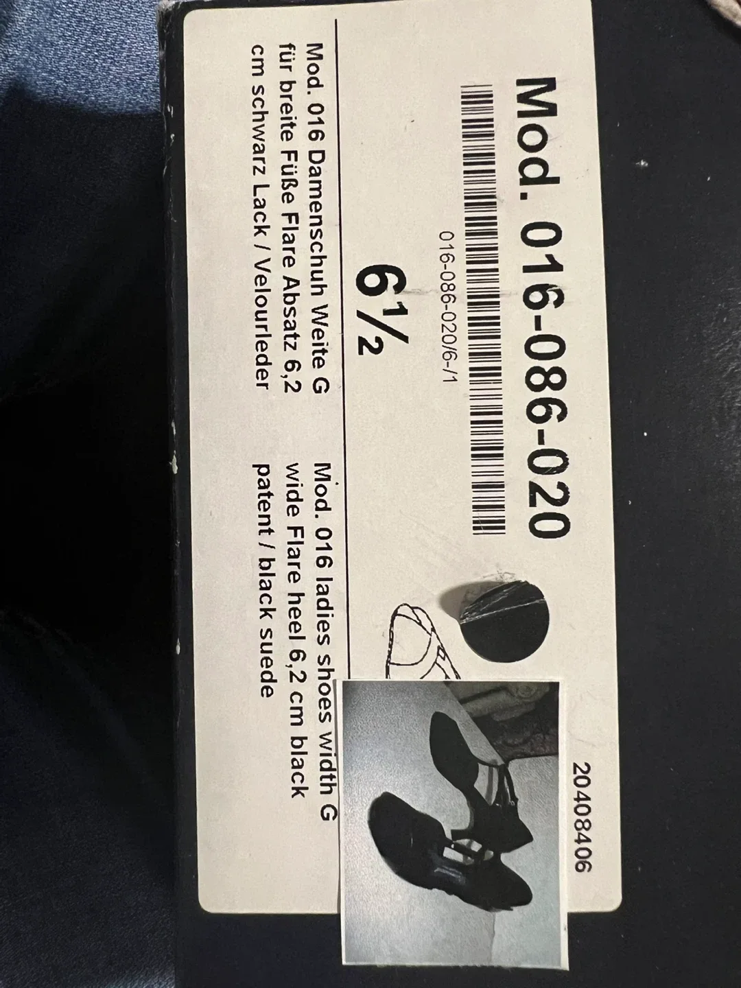 Diamant Patent Latin/Ballroom Dance shoes -US 9 image indicator(3)