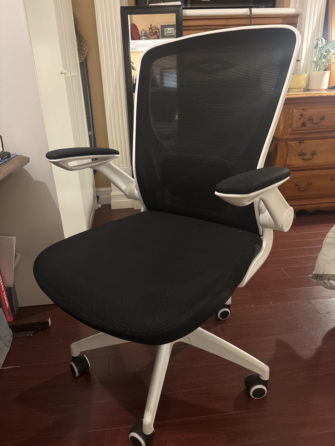 White & Black Office Chair
