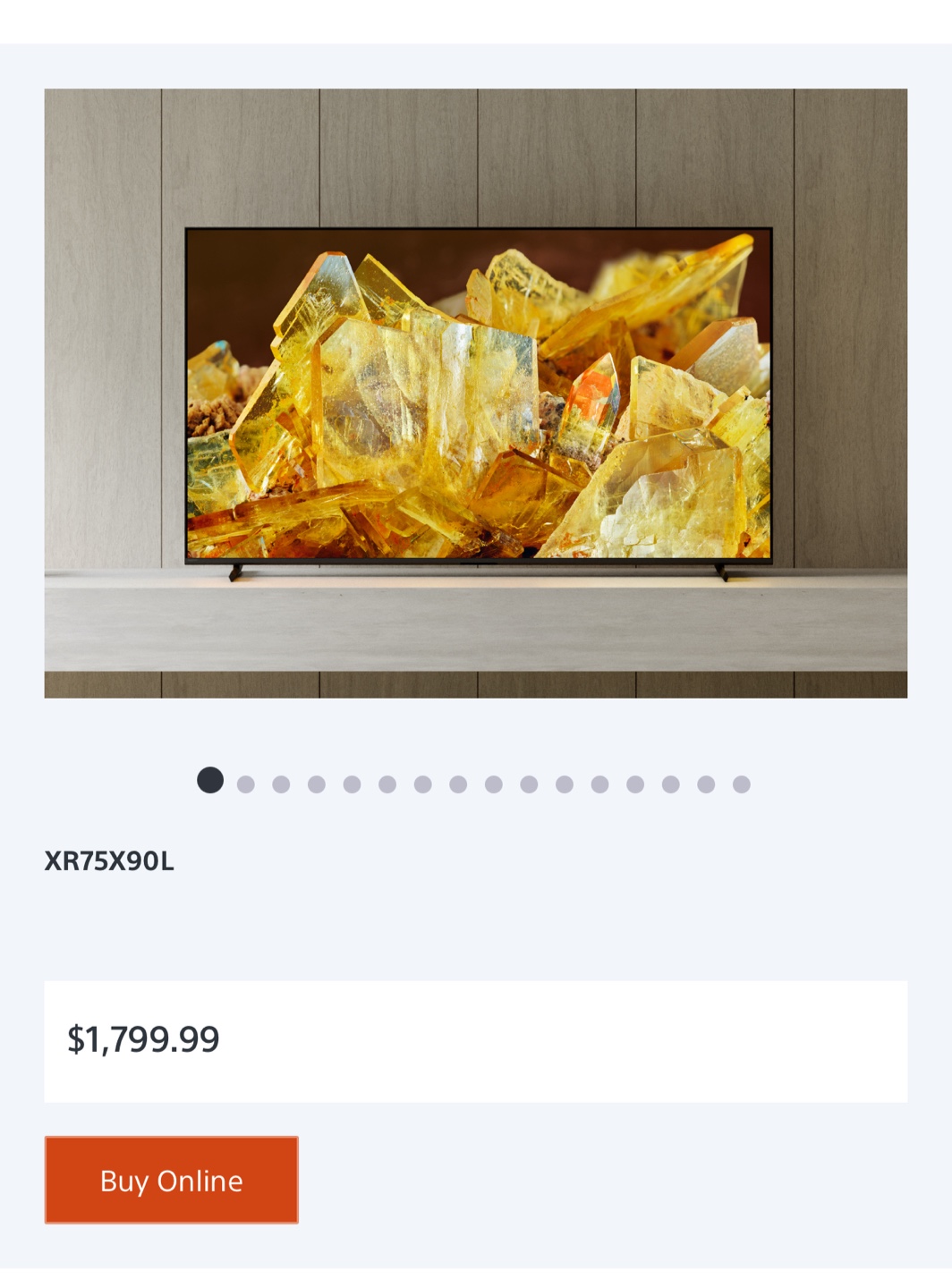 Sony Bravia XR-75X90L 75" TV - photo 2