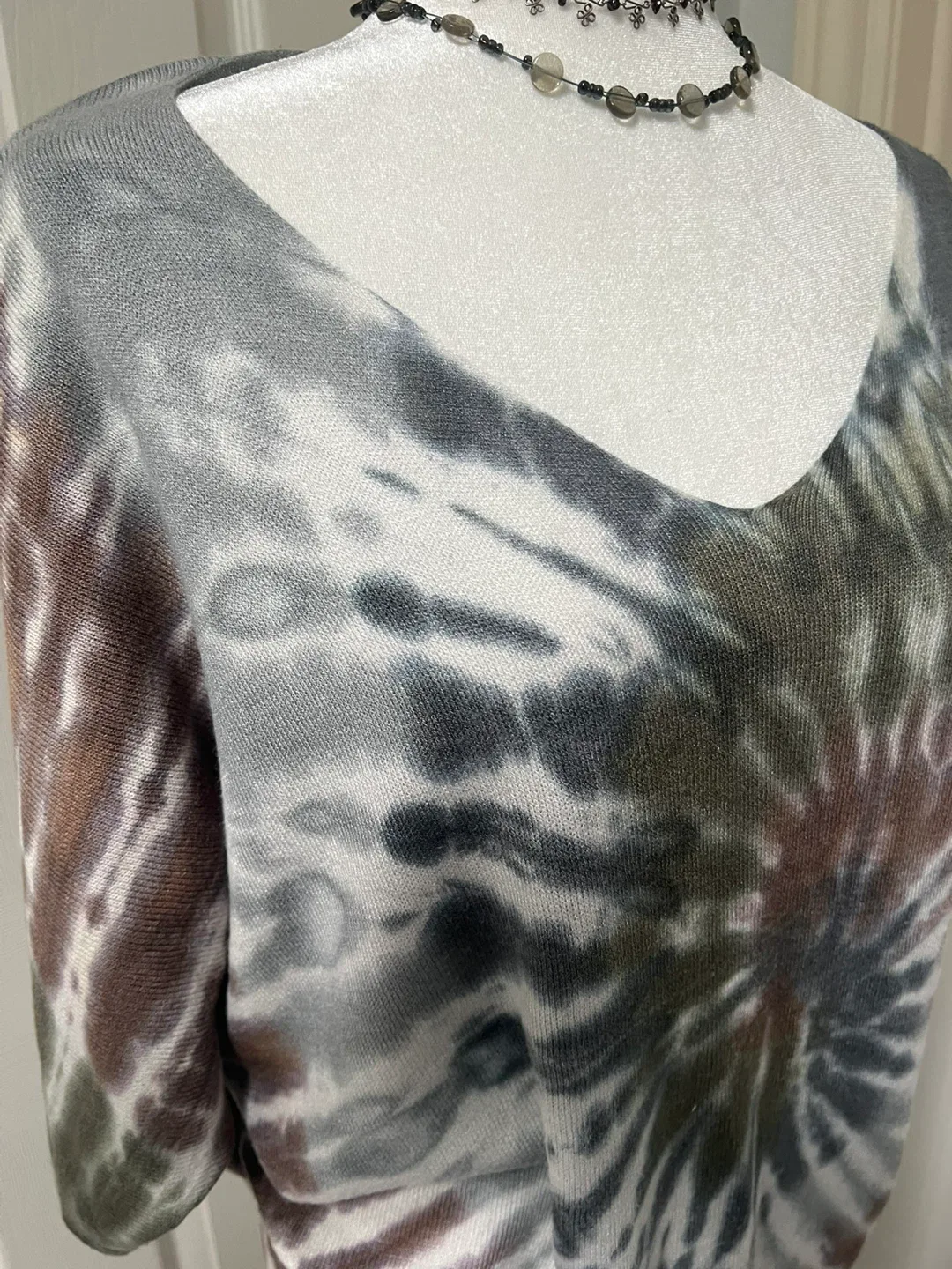 Made in Italy Tie-Dye Batwing Sleeve Top -OS-New image indicator(6)