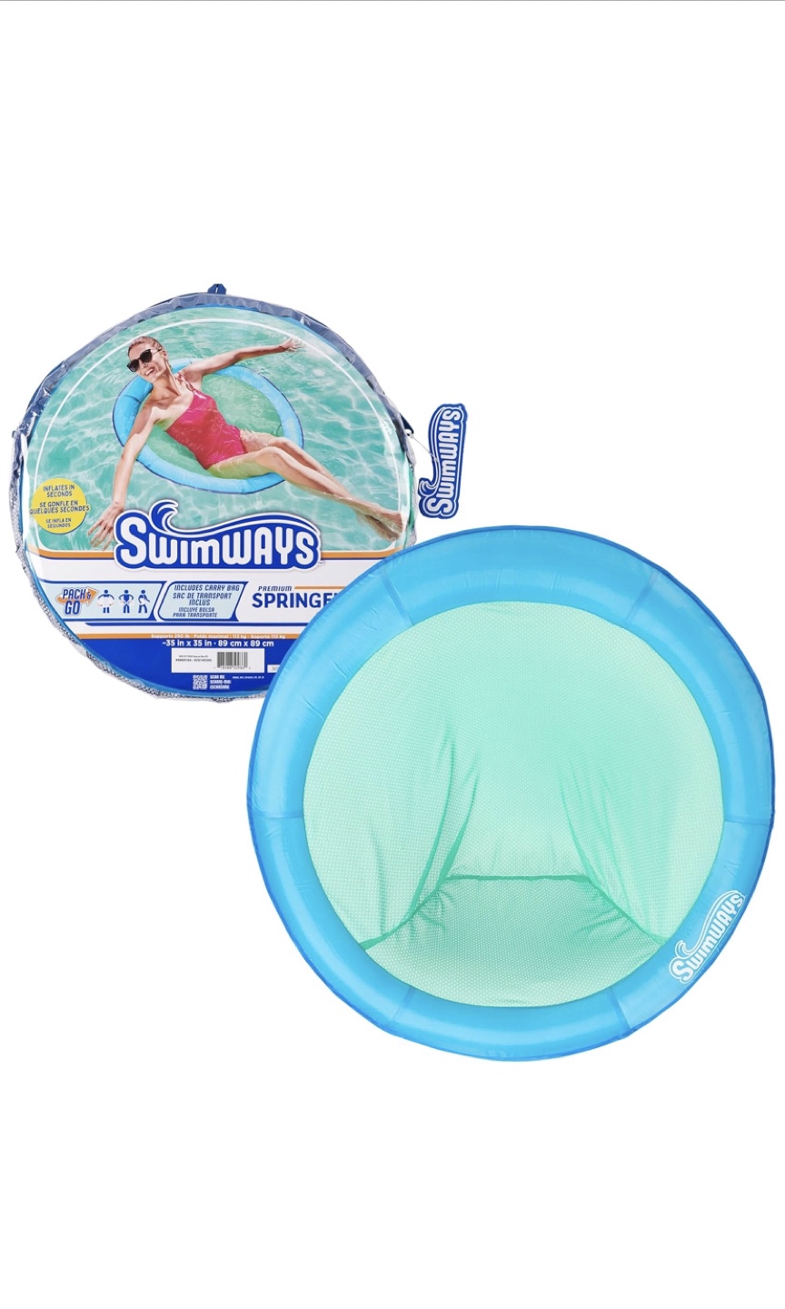 SwimWays Spring Float Recliner XL - New in Box! - photo 2
