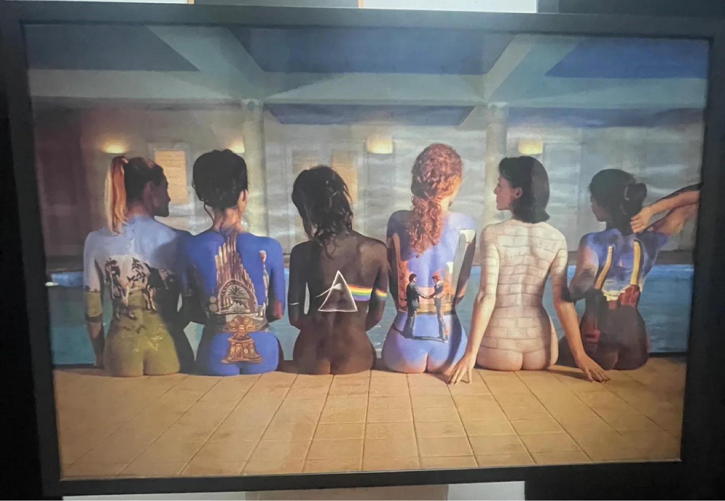 Pink Floyd Back Catalogue Art Floater Frame Custom Made Frame image indicator(2)