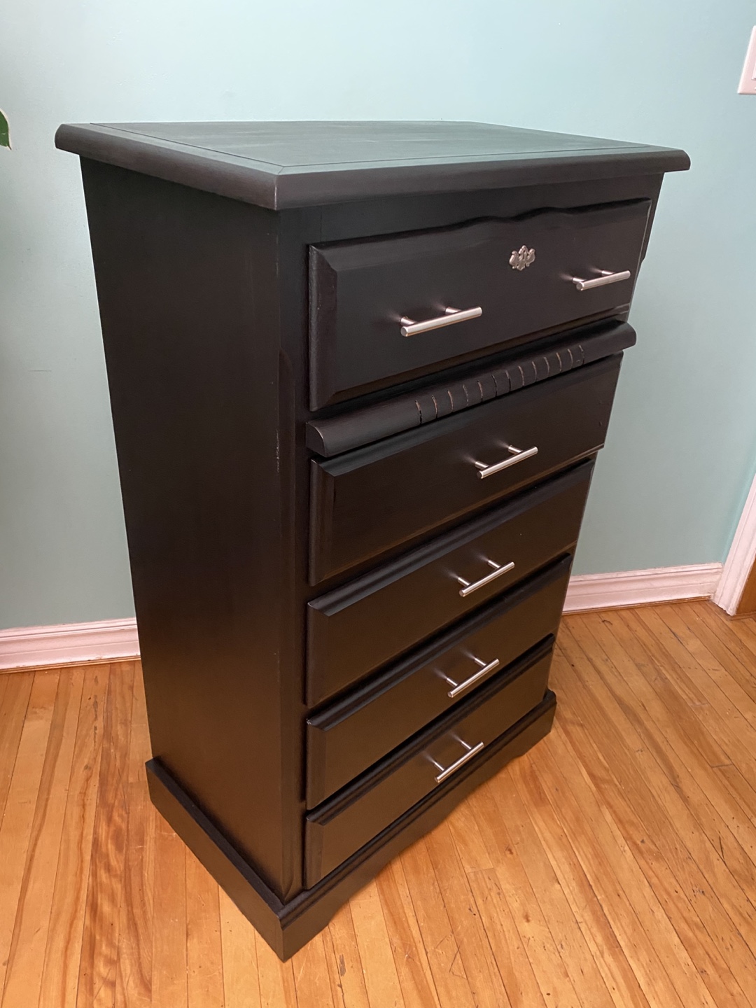 FREE DELIVERY: Real Wood Tall Dresser $180 (HRM) - photo 3