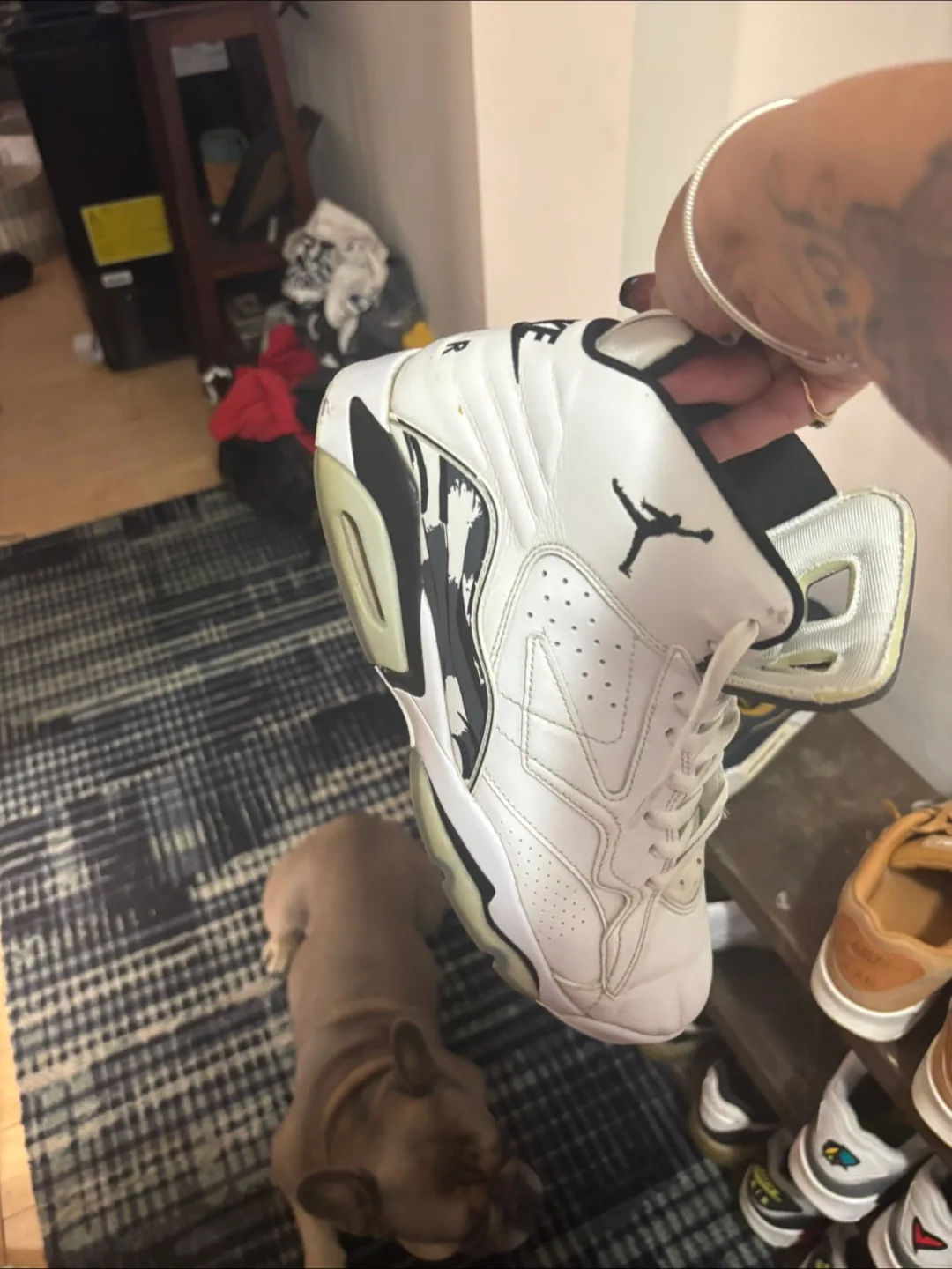 Nike Air Jordan White Sneakers thumbnail